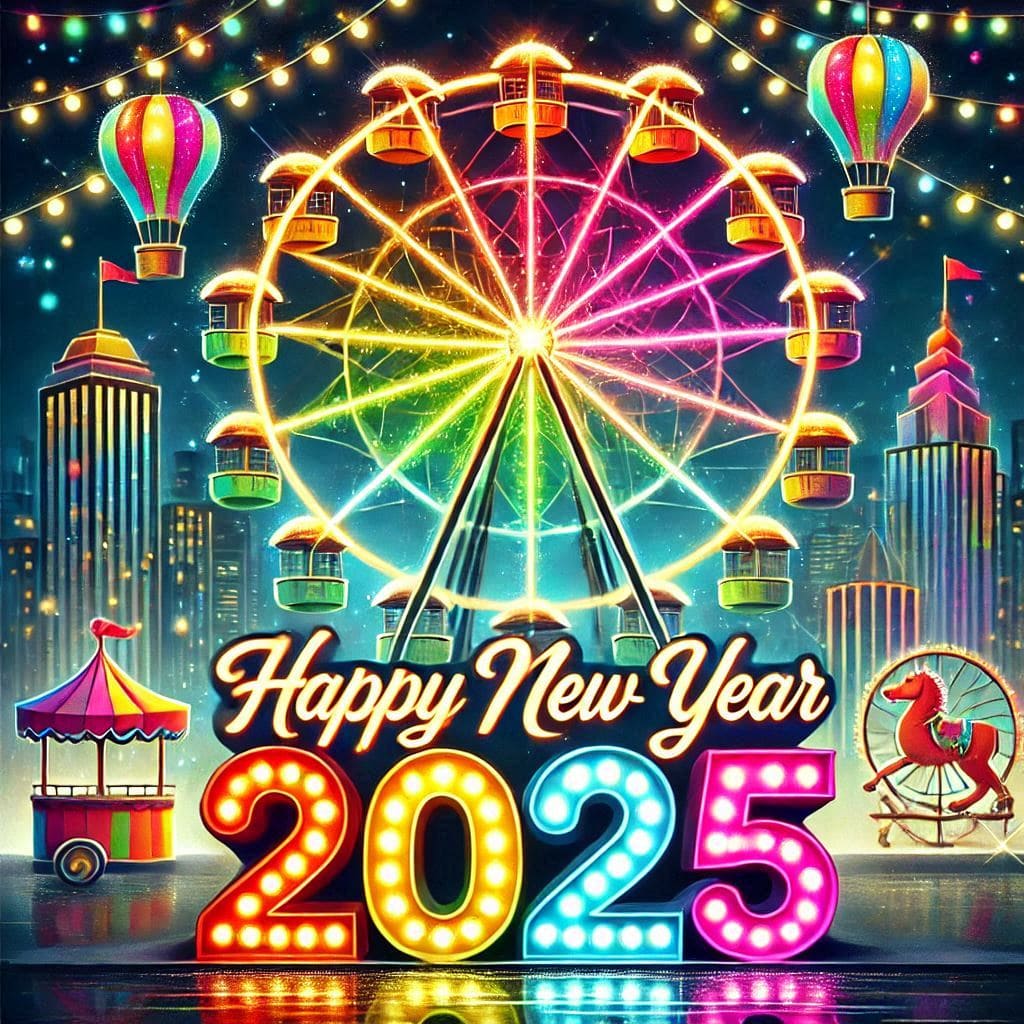 Happy new year 2025 design