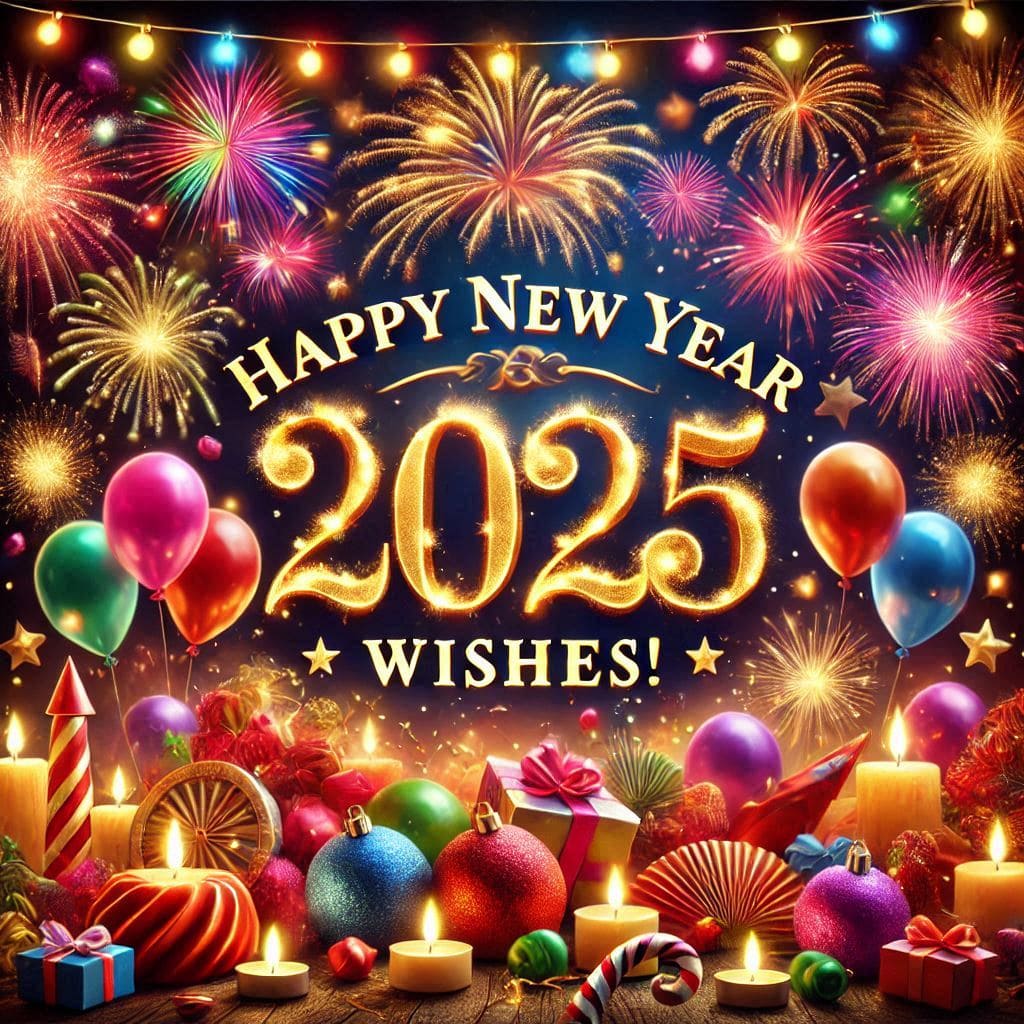 Happy new year 2025 hindi wishes images