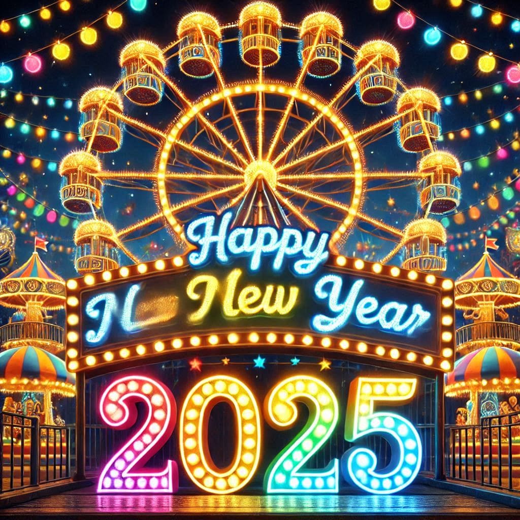 Happy new year 2025 wallpaper 1080p