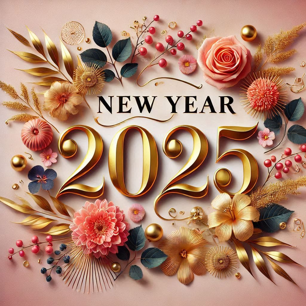 Happy new year 2025 wallpaper