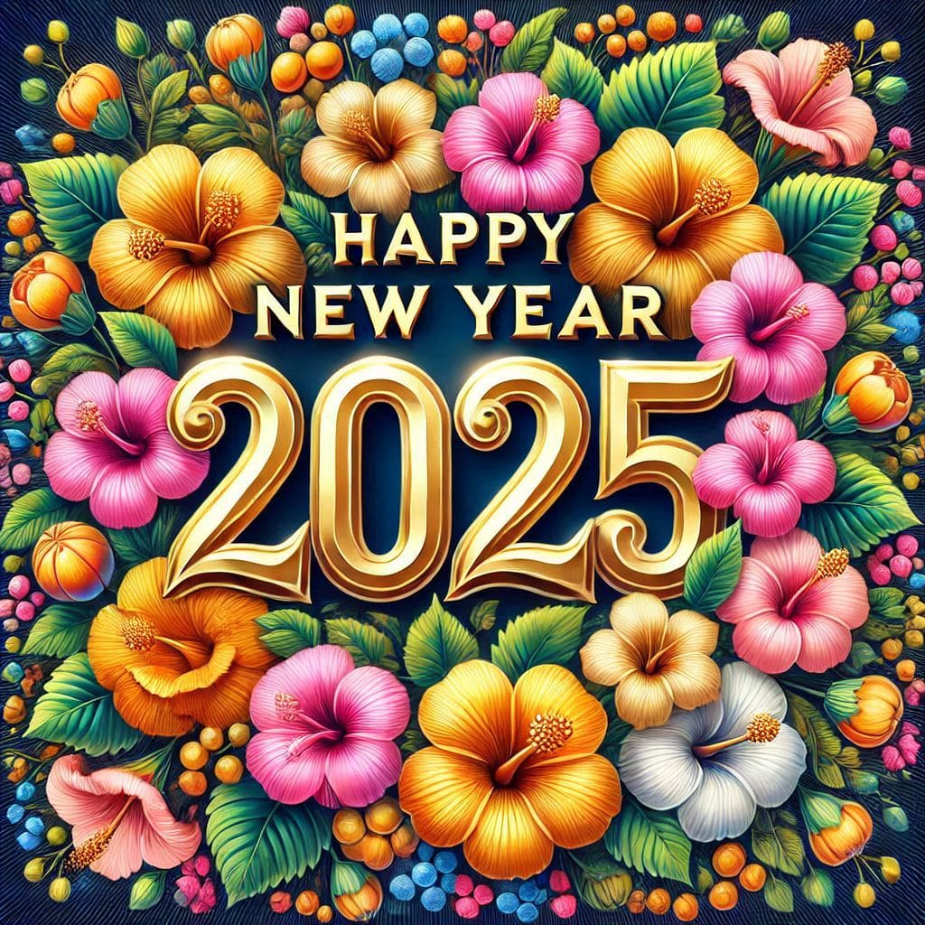 Happy new year 2025 wishes images gif free download