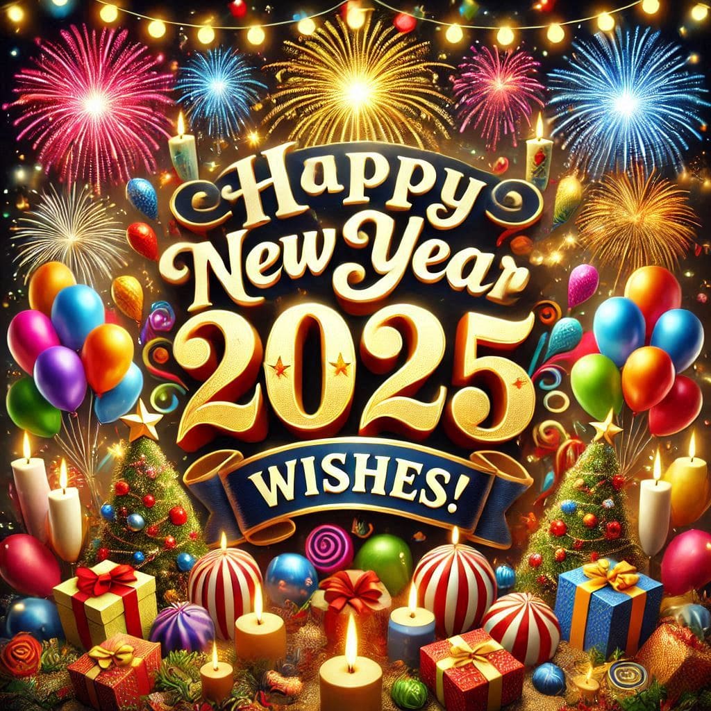 Happy new year 2025 wishes photos