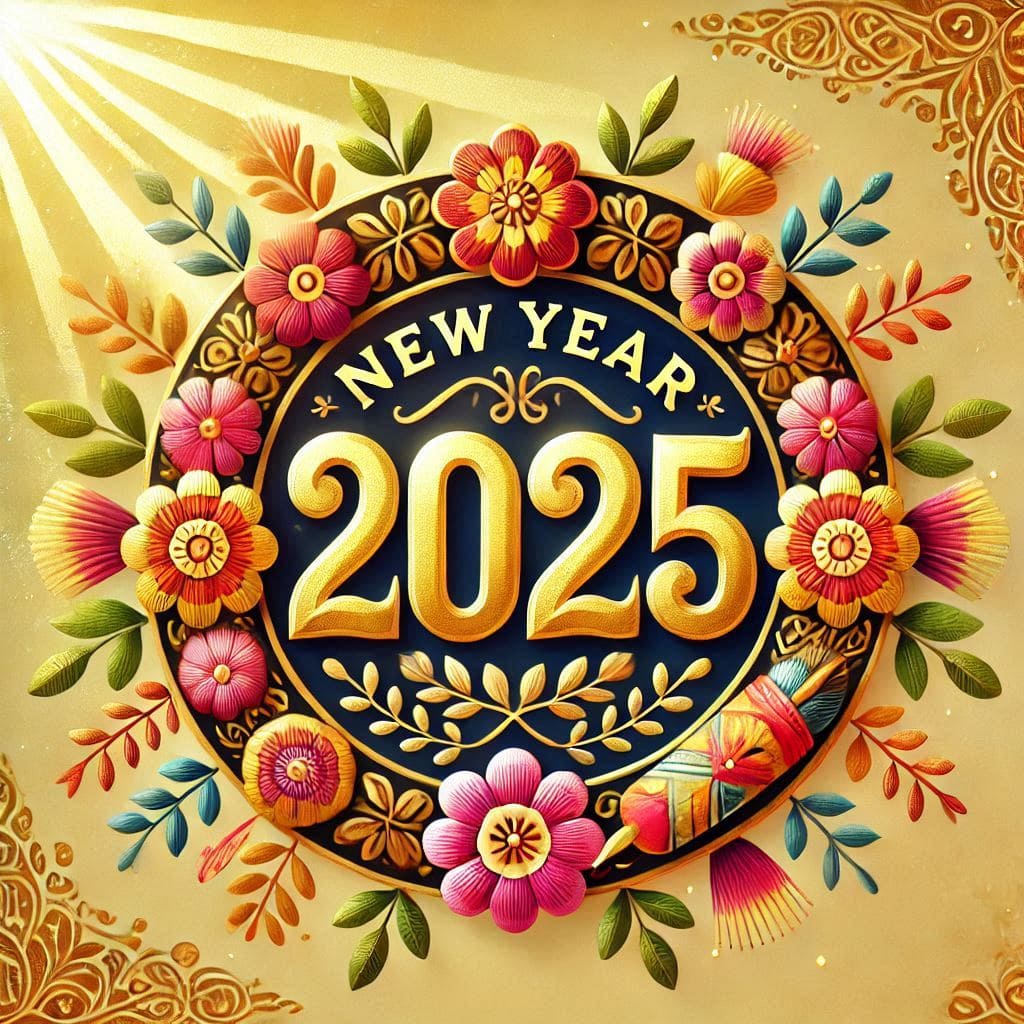 Happy new year 2025 wishes to friends images