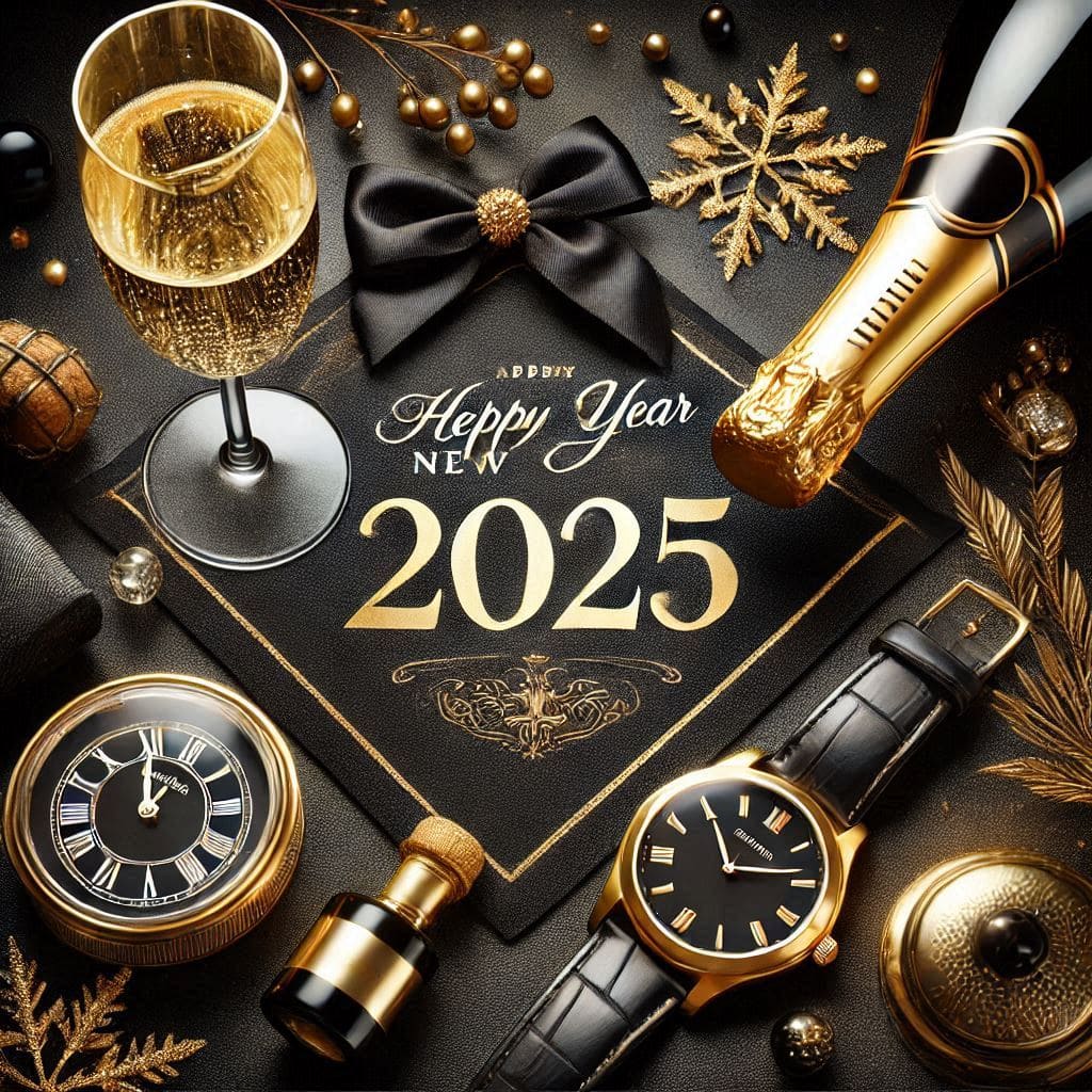 Happy new year background 2025 download free 1080p