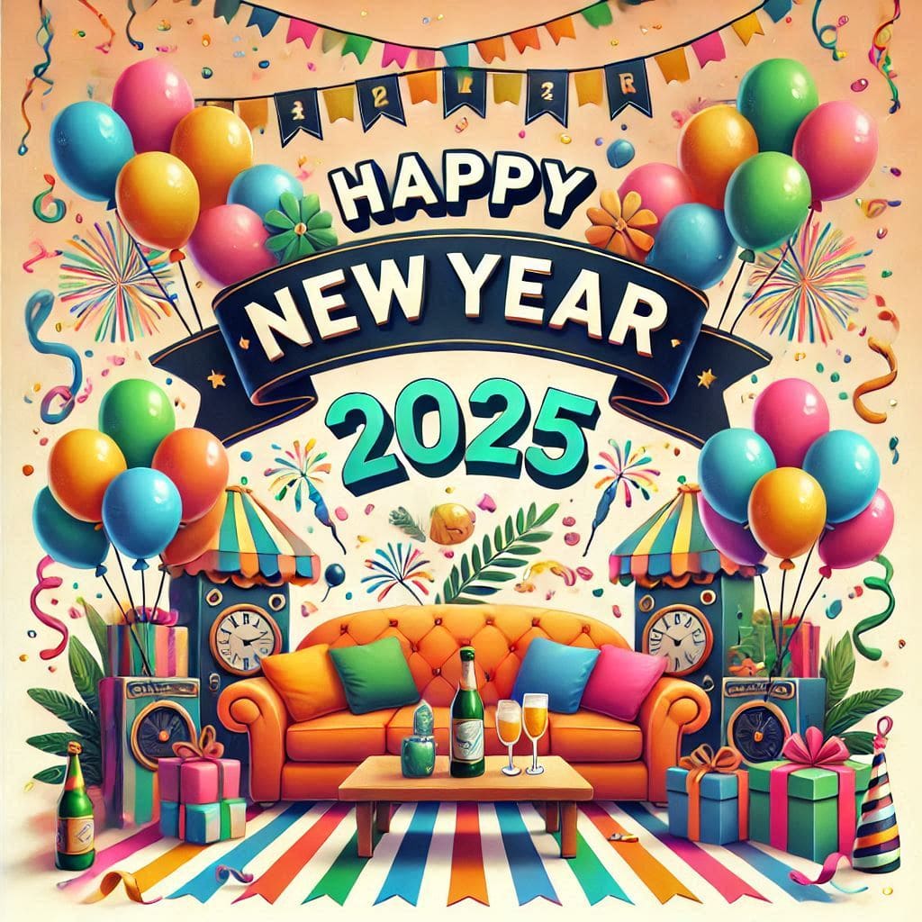 Happy new year background 2025 download free 4k