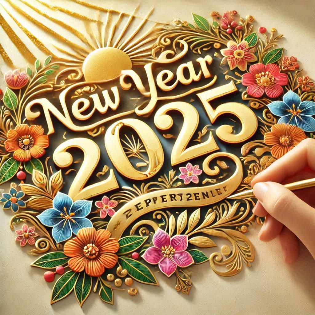 New Year Wishes 2025 images