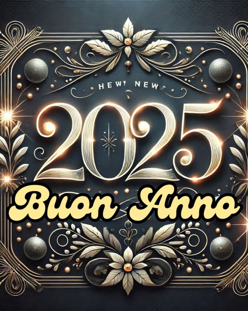 auguri buon anno 2025 gratis