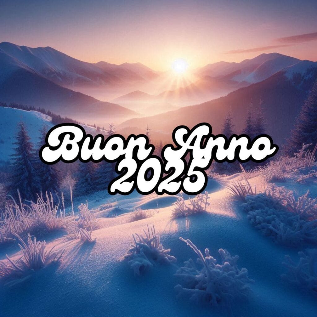 buongiorno buon anno nuove 2025