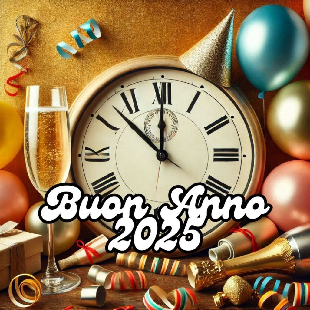 buongiorno e buon anno nuovo