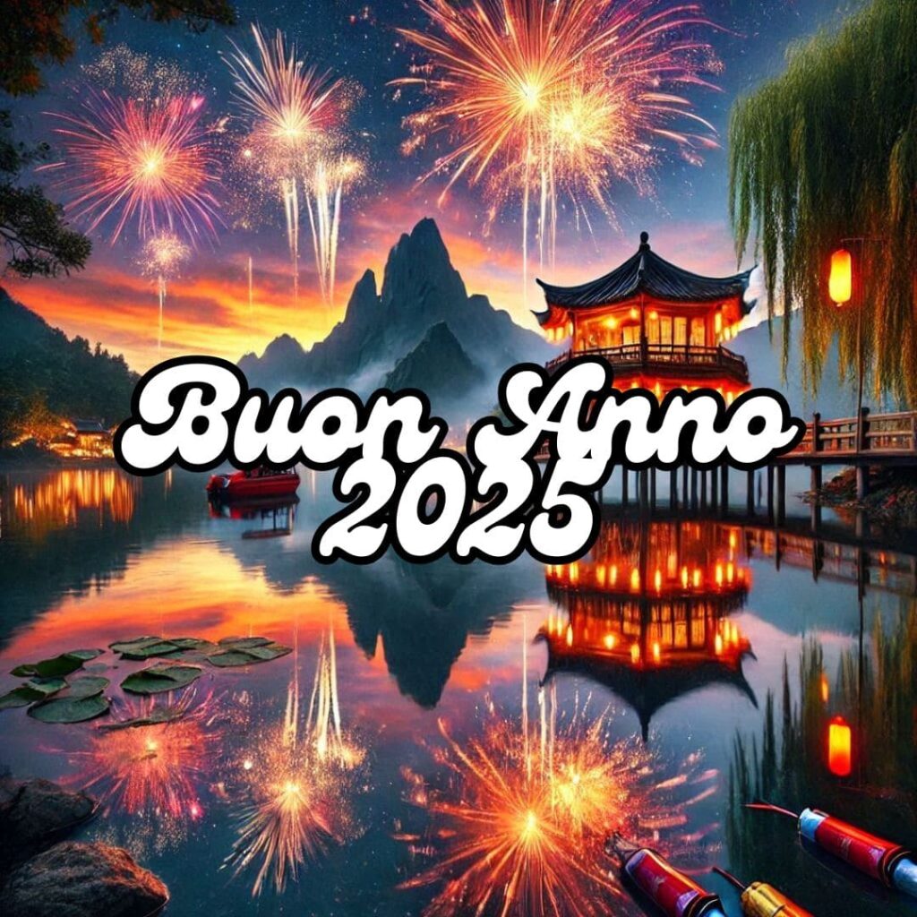 buongiorno e buon anno nuovo 2025