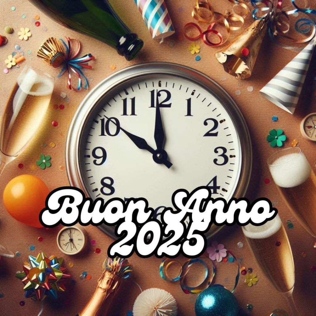 buongiorno e buon anno nuovo 2025 gratis