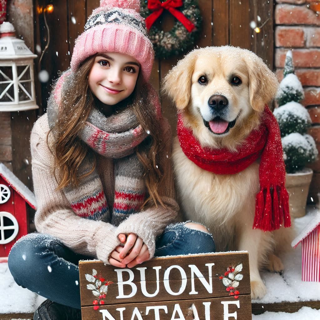 buongiorno e buon natale immagini 2024