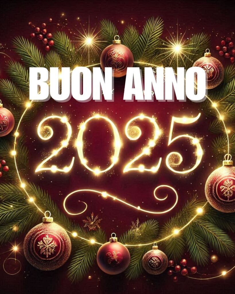 frasi di buon anno 2025