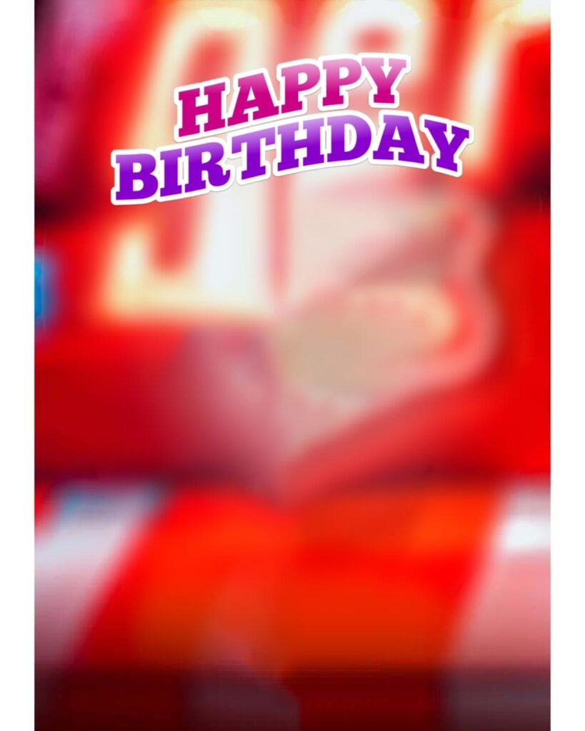 happy birthday editing background