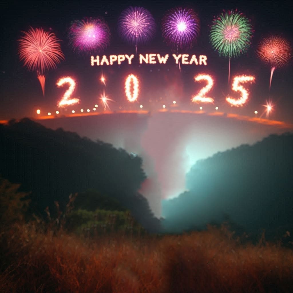 happy new year editing background 2025