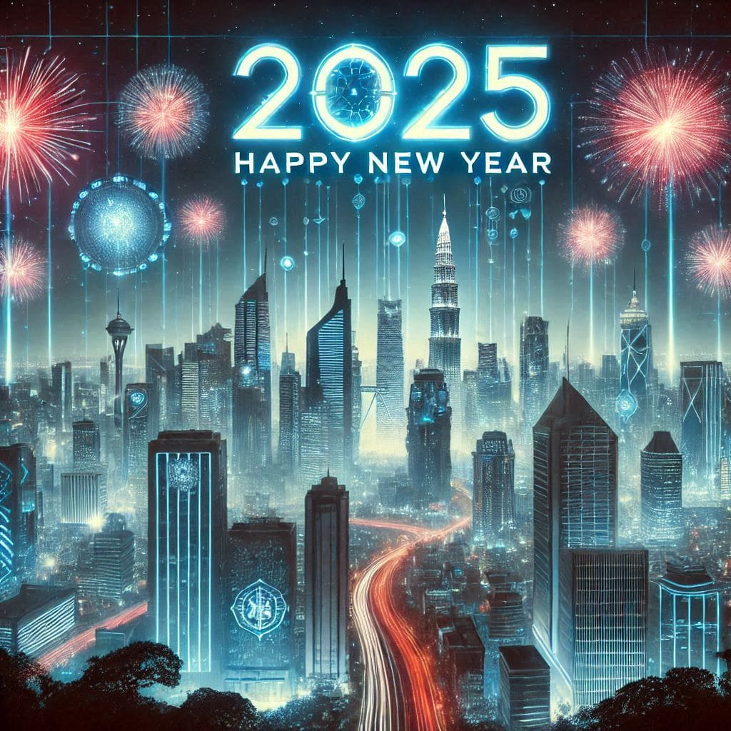 new year 2025 background free hd