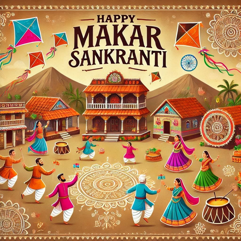 Makar sankranti banner background hd images download free