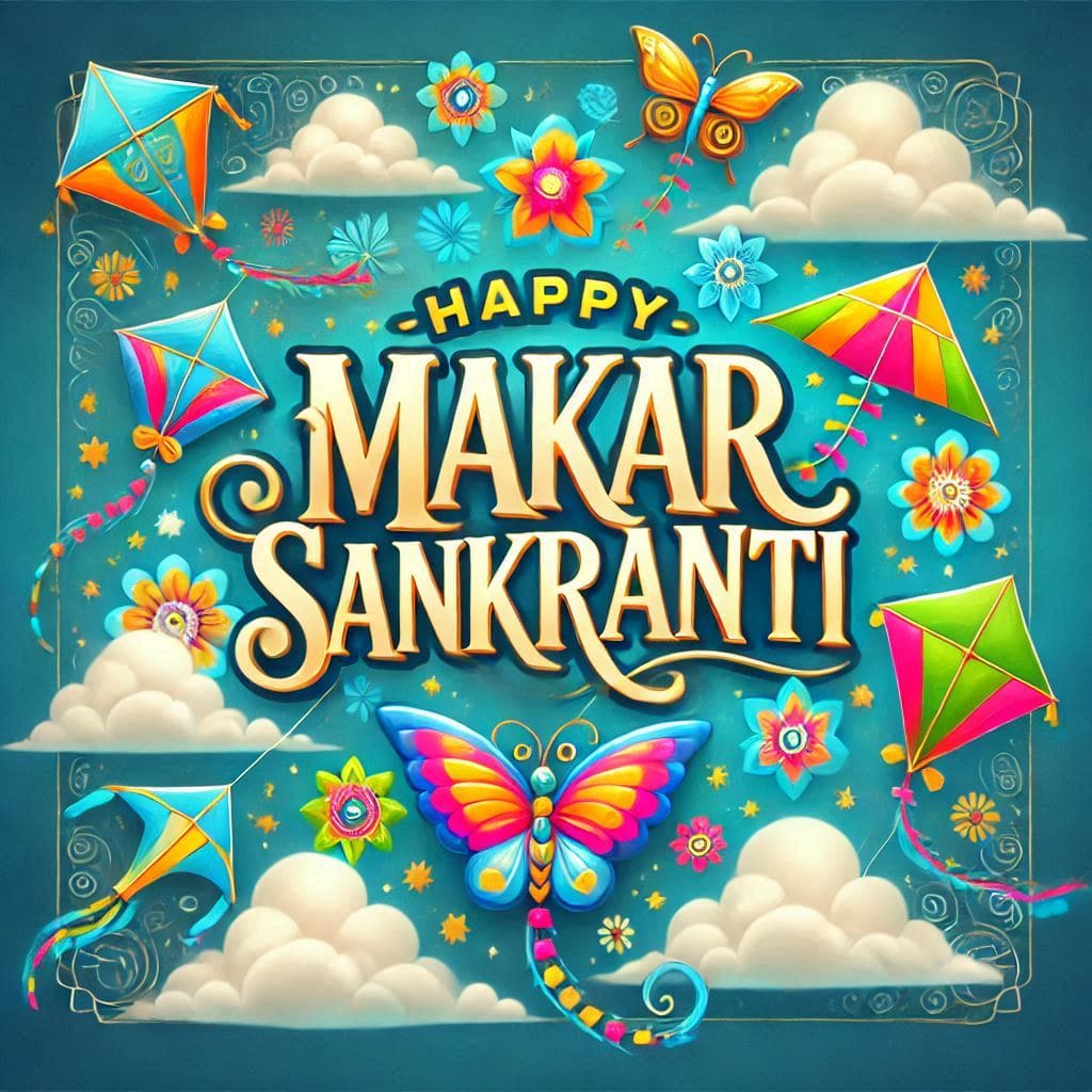 Makar sankranti banner background hd images