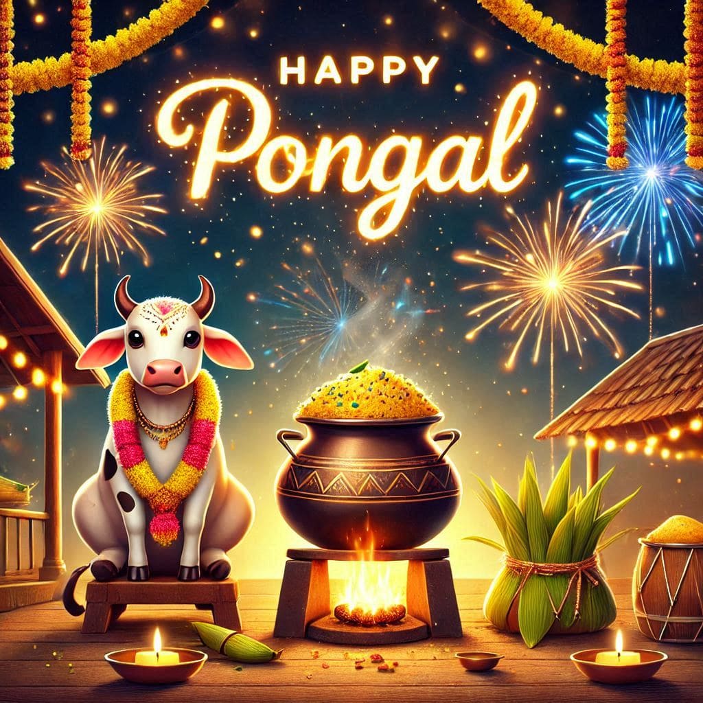 Pongal banner background download hd 1080p