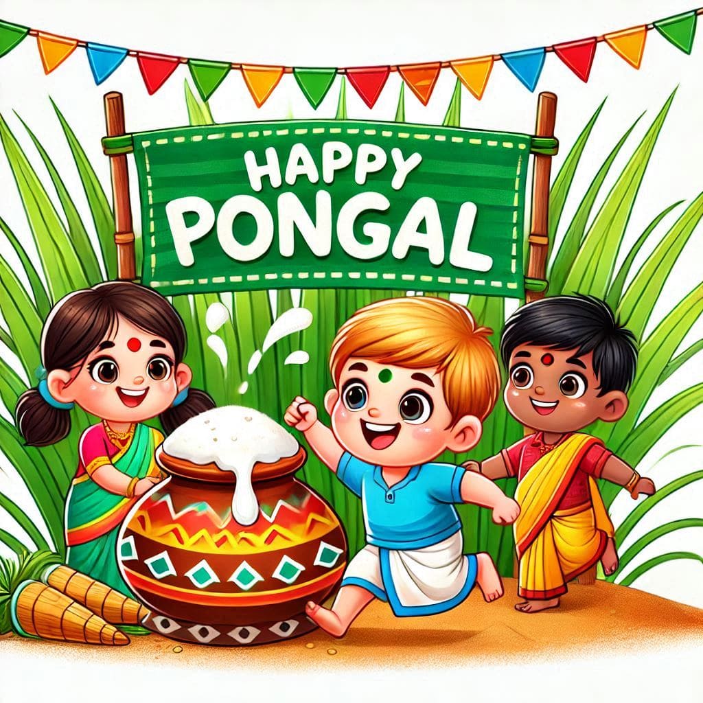 Pongal banner background download png