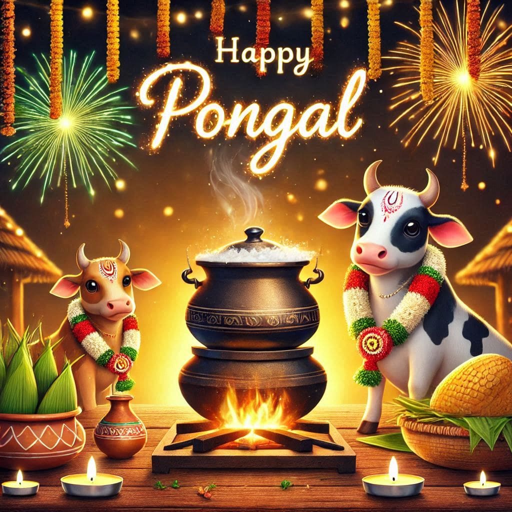 Pongal banner background hd 4k download