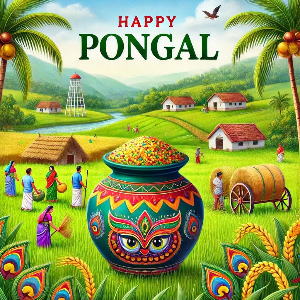 Pongal banner background hd download 2021