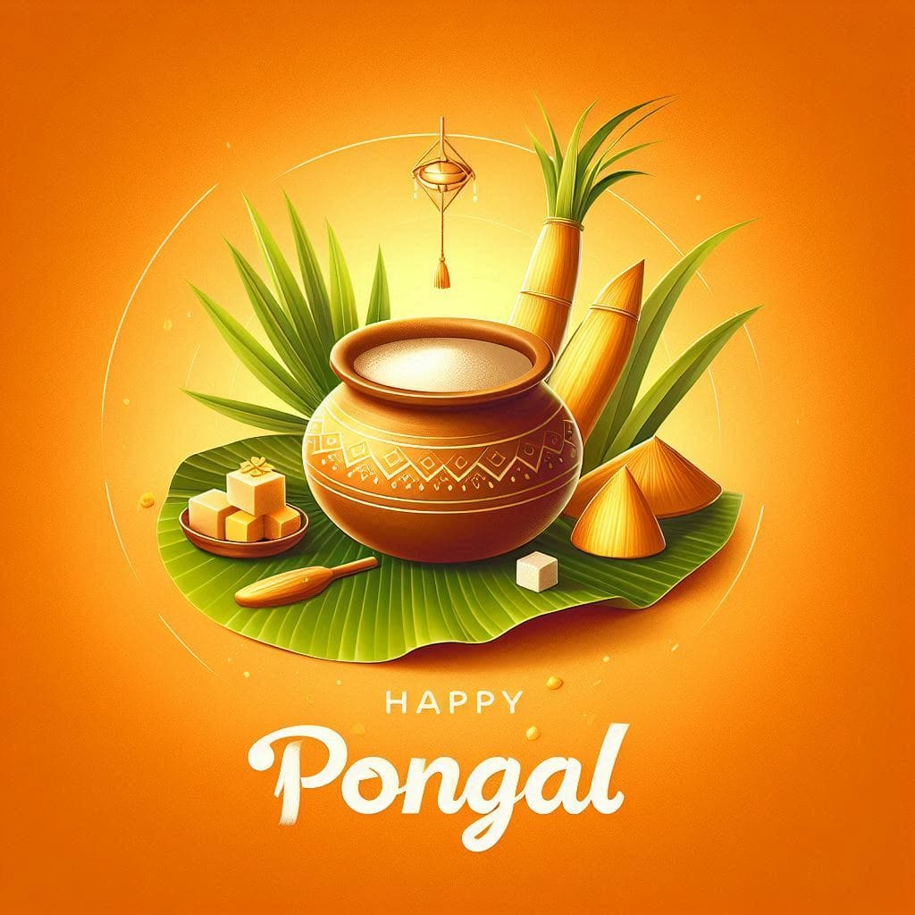 Pongal banner background hd download 2025