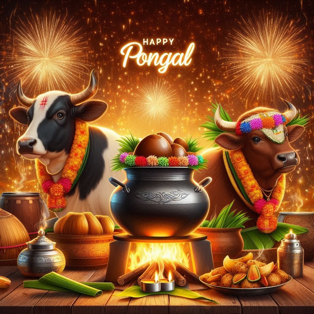 Pongal banner background hd download for editing