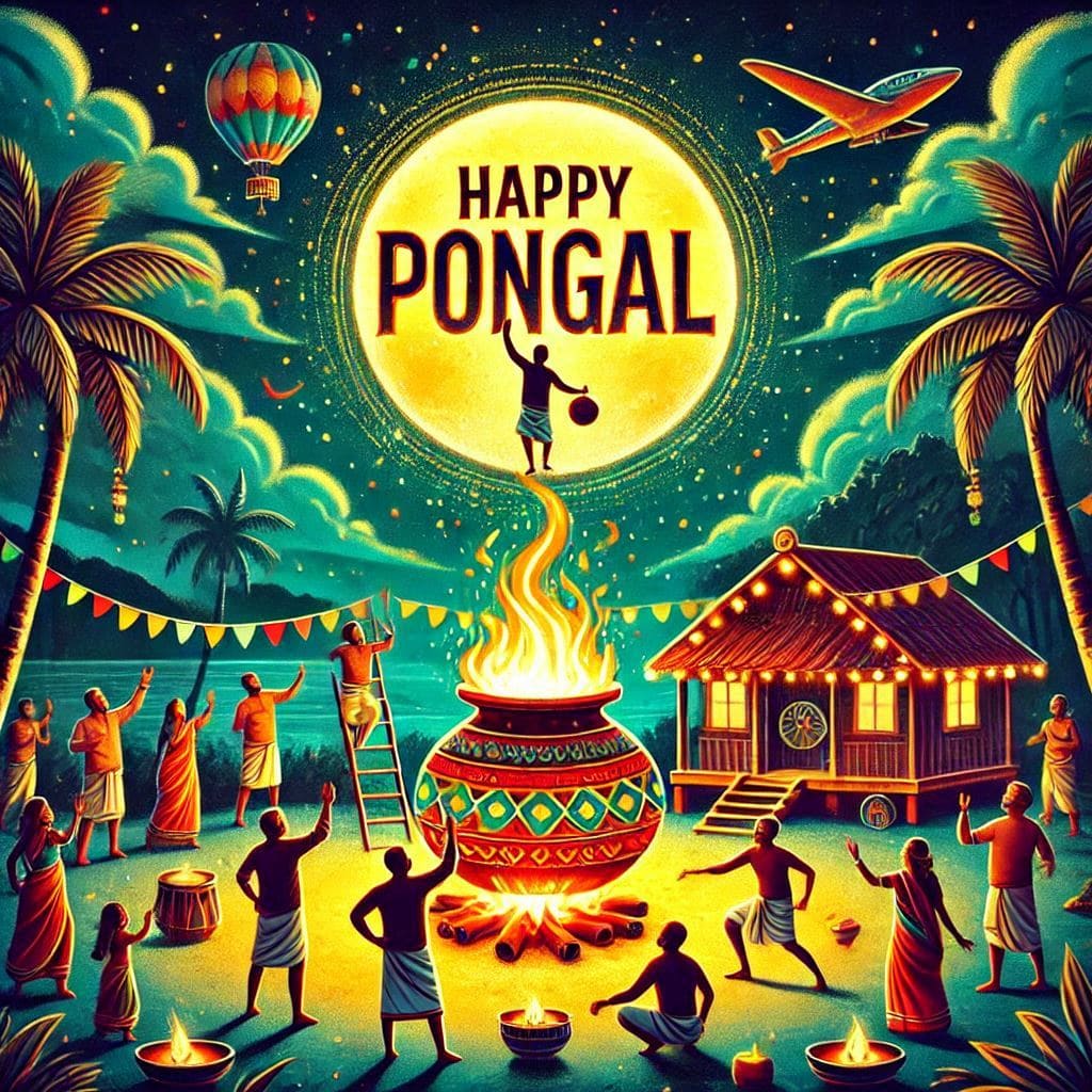 Pongal banner background hd images