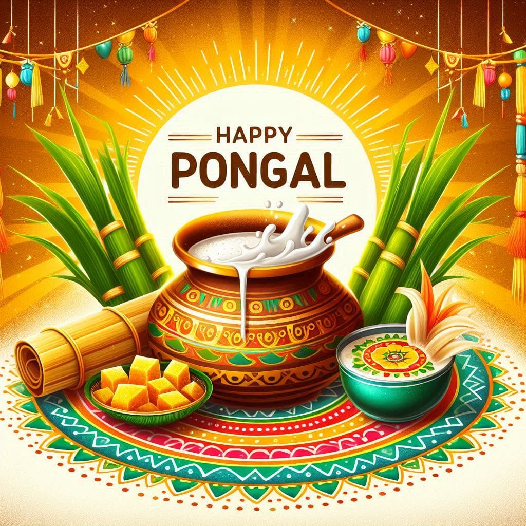 Pongal banner design images