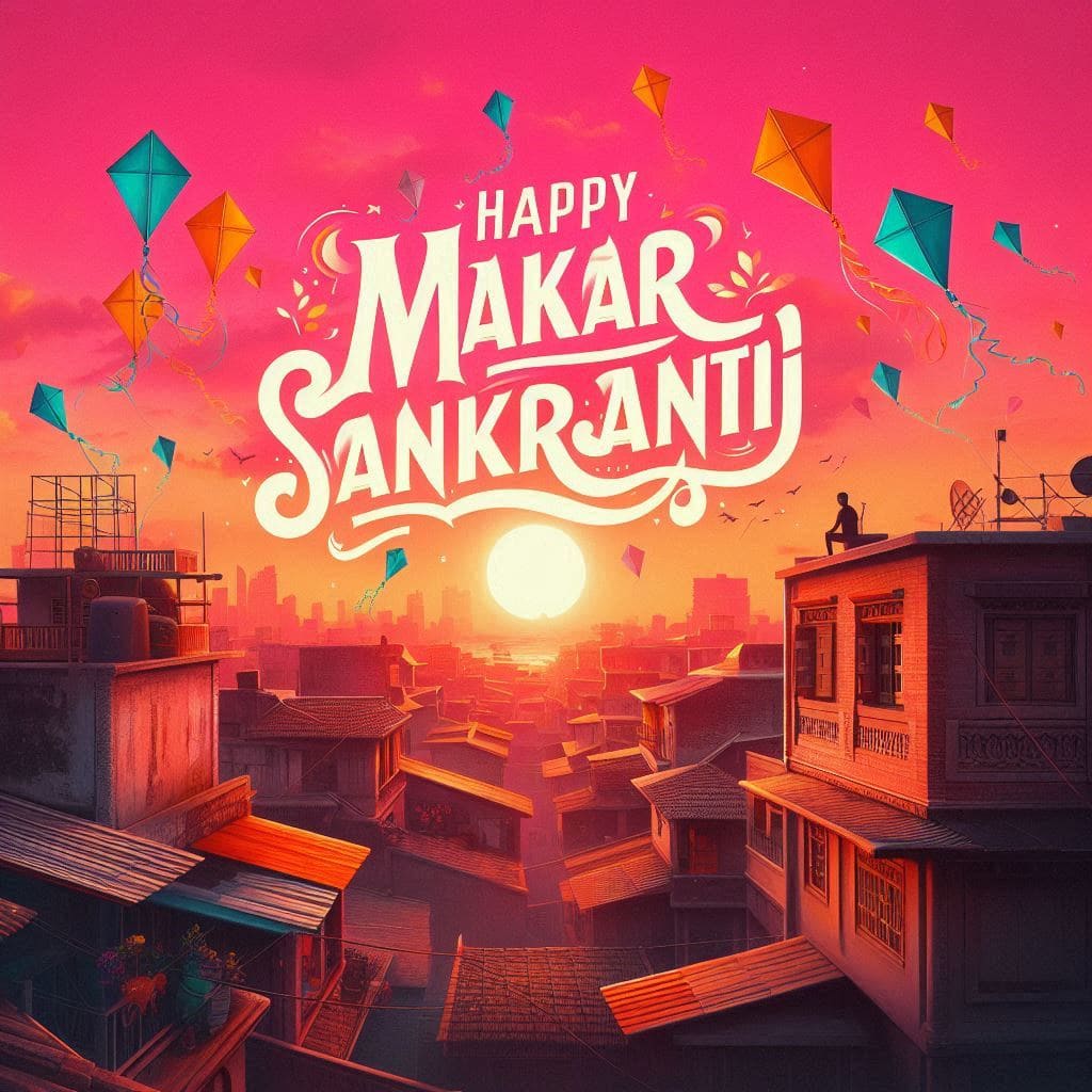 makar sankranti banner background